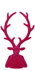 Hirschkopf Tasko 30cm Magenta/Pink