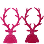 Hirschkopf Tasko 30cm Magenta/Pink
