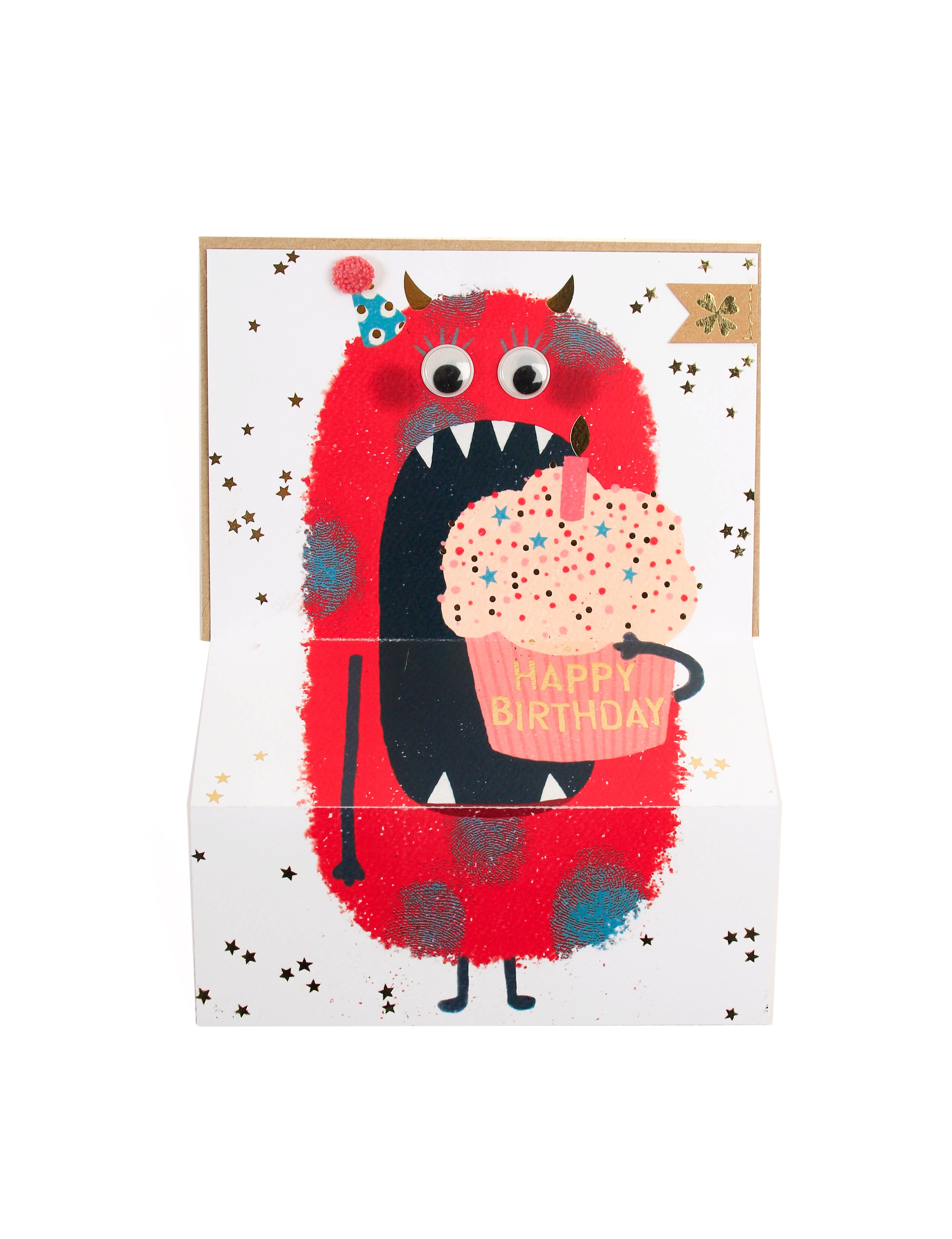 Good old friends Monsterkarte  –  4 verschiedene Motive