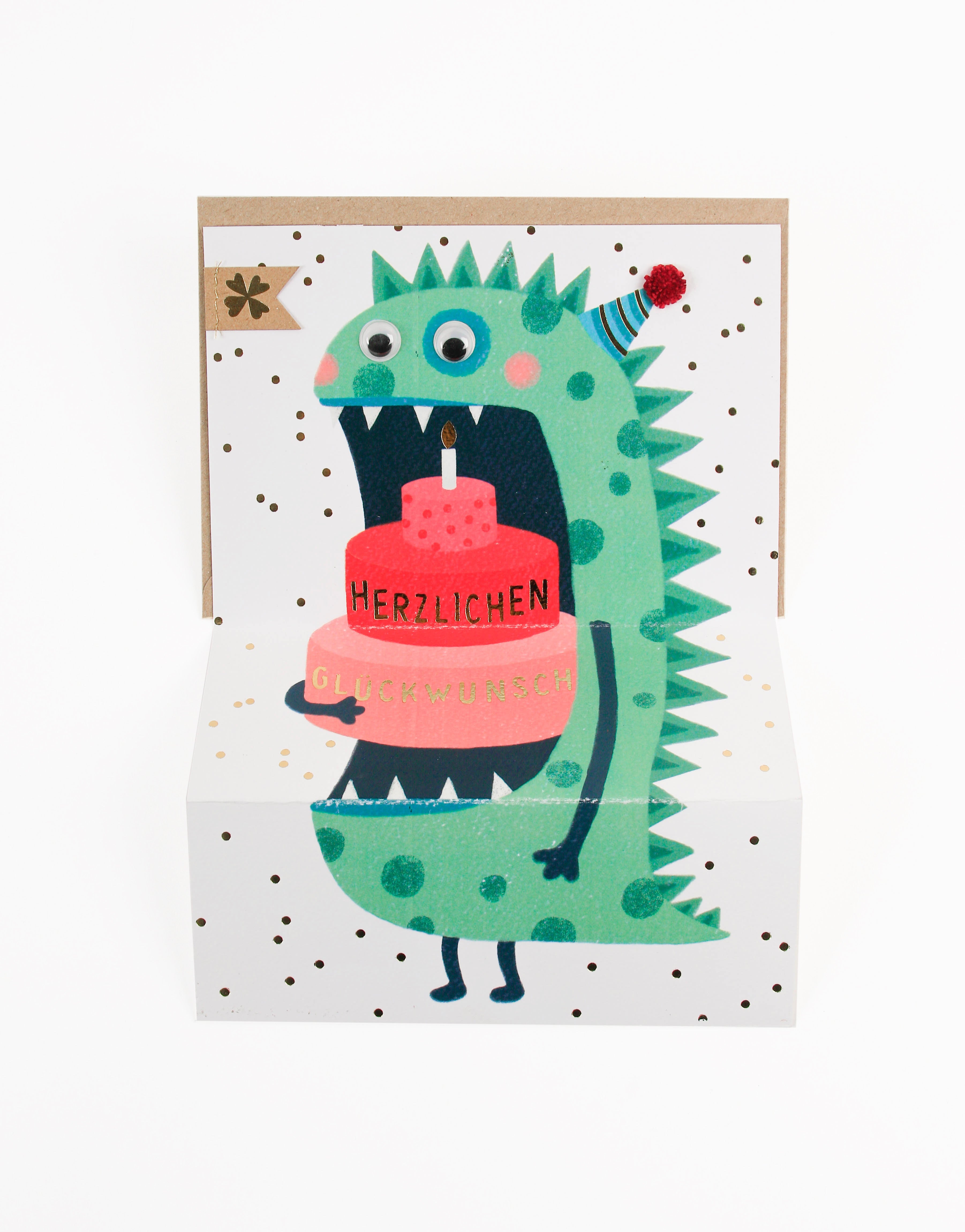 Good old friends Monsterkarte  –  4 verschiedene Motive