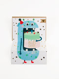 Good old friends Monsterkarte – Blaues Monster