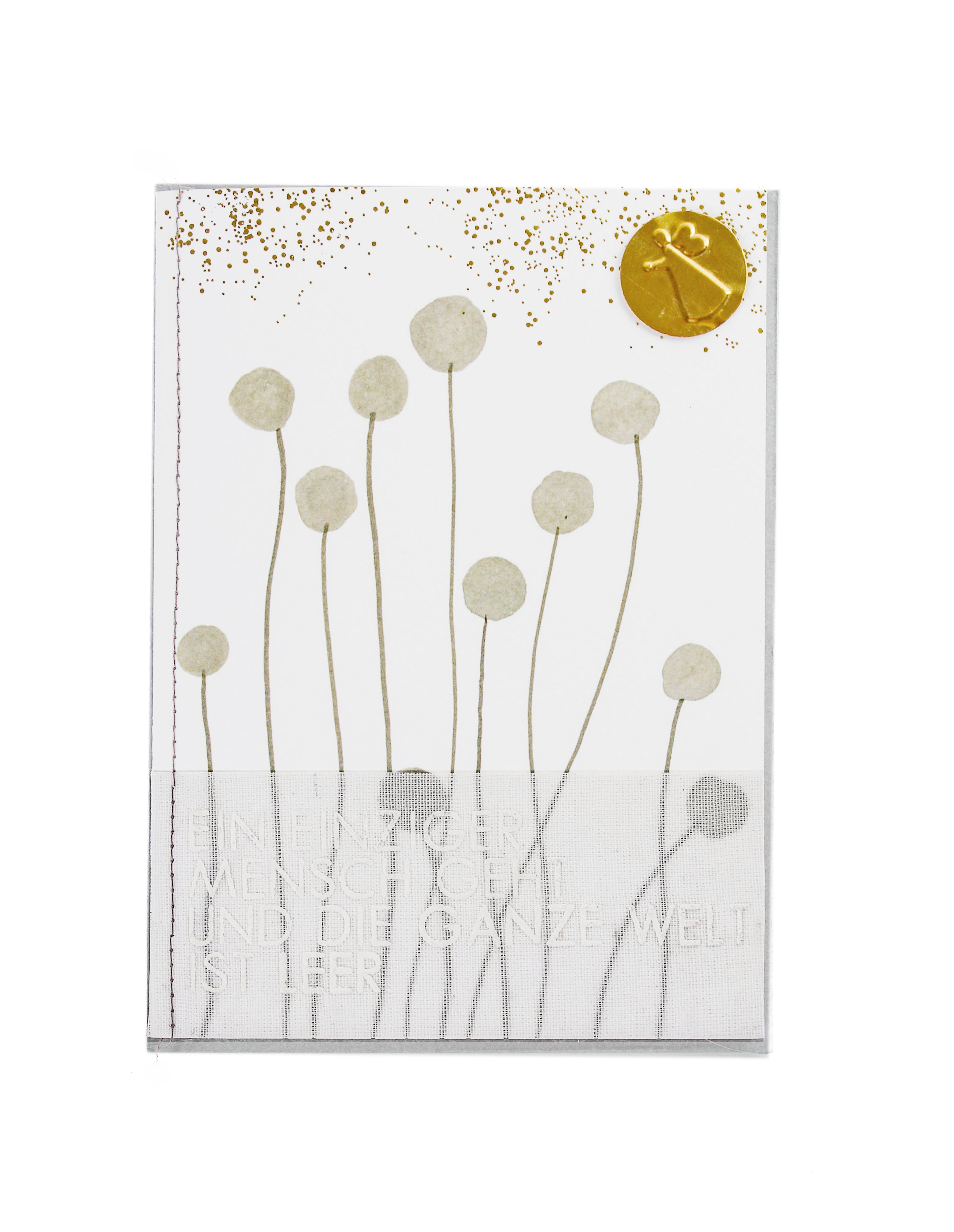 Good old friends Aquarell-Trauerkarte  –  4 verschiedene Motive