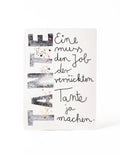 Good old friends Family Postcard – Tante