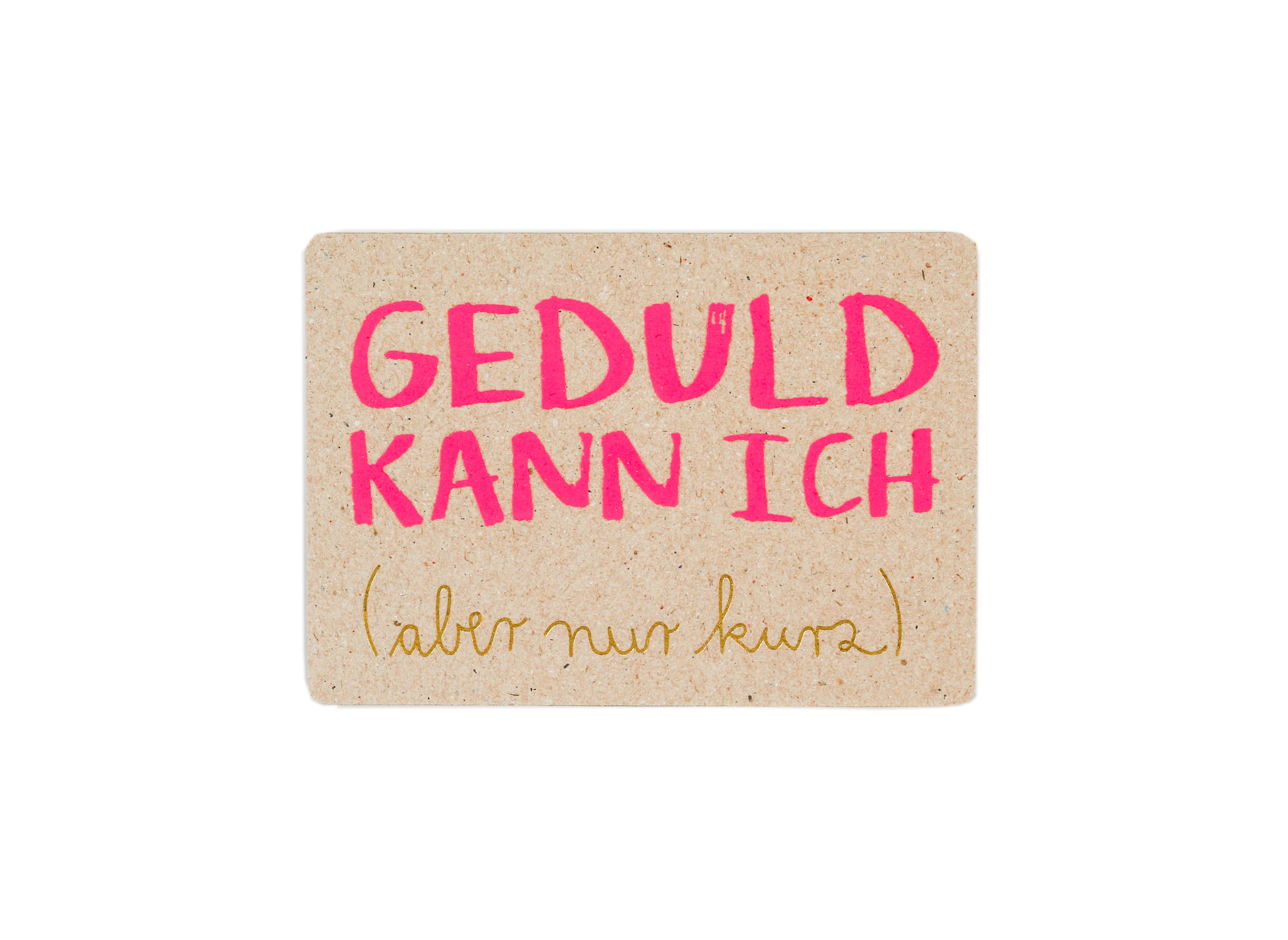 Good old friends Neon-Postkarte – mit humorvollen Sprüchen