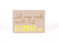 Good old friends Neon-Postkarte – Ich rege mich nicht auf