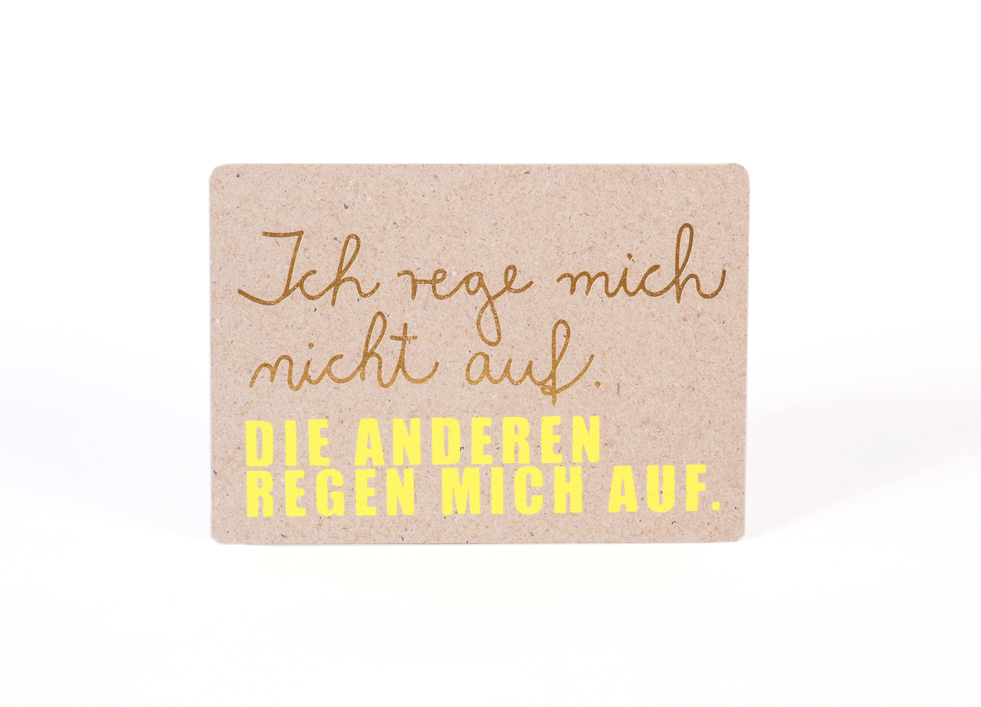 Good old friends Neon-Postkarte – mit humorvollen Sprüchen