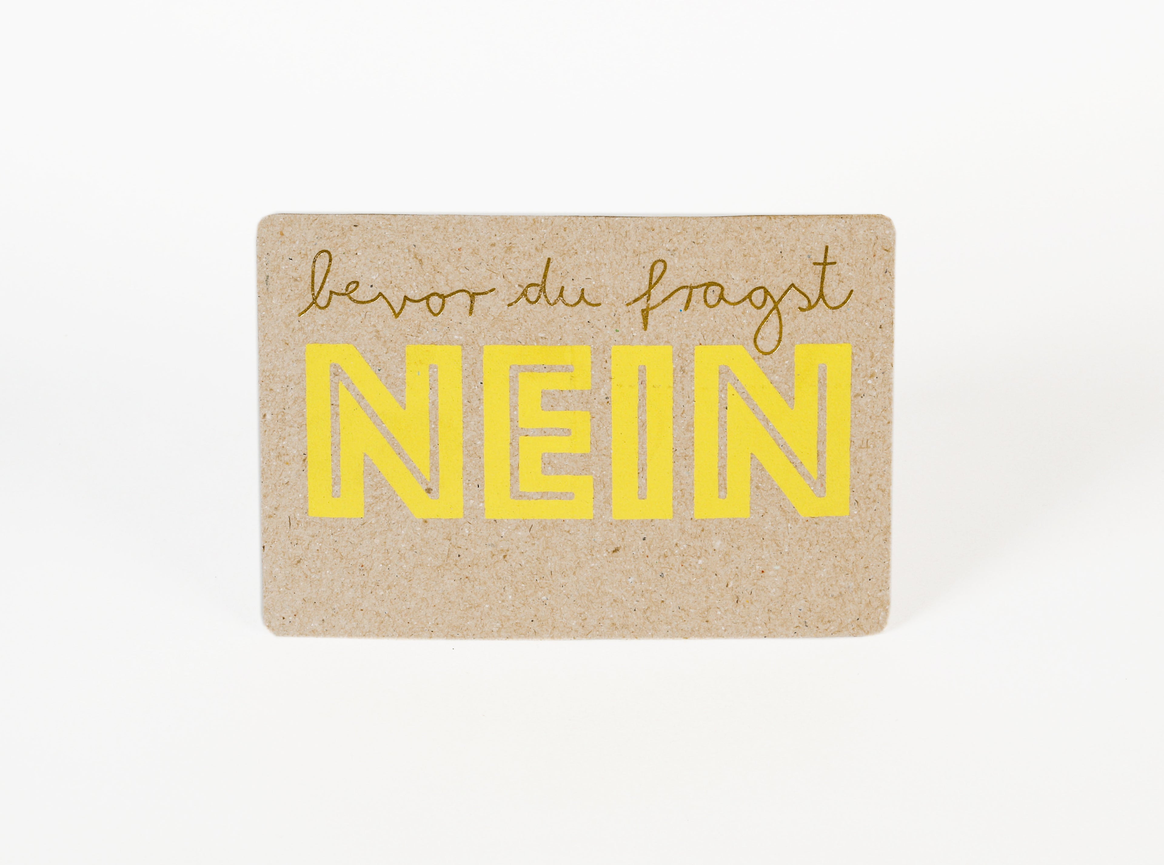 Good old friends Neon-Postkarte – mit humorvollen Sprüchen