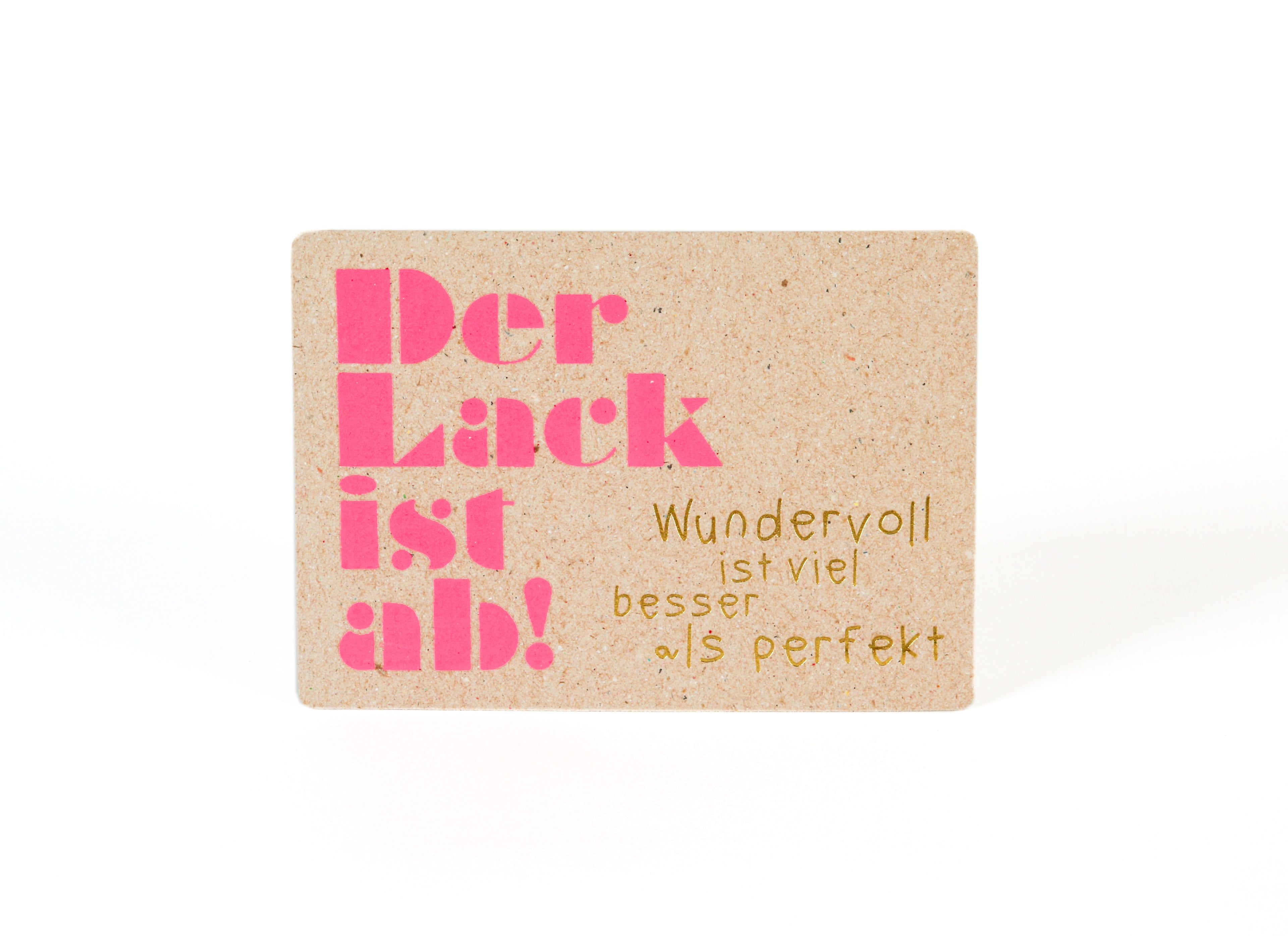 Good old friends Neon-Postkarte – mit humorvollen Sprüchen