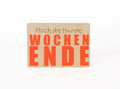 Good old friends Neon-Postkarte – Hoch die Hände – Wochenende