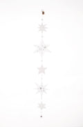 Good old friends Große Sternenkette 120 cm – silber