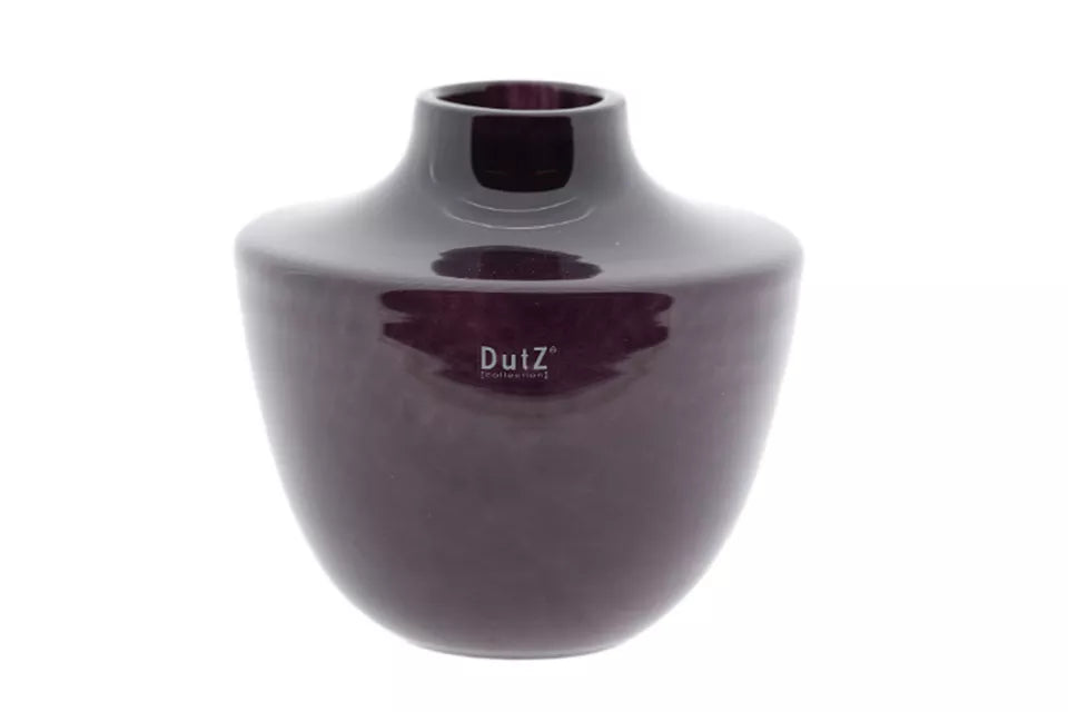 DutZ Vase Zlatko – Plum 22 × 23 cm