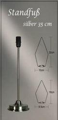 Lampenfuß für Papiersterne – 35cm
