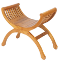 Teakholz Hocker „Yuyu“