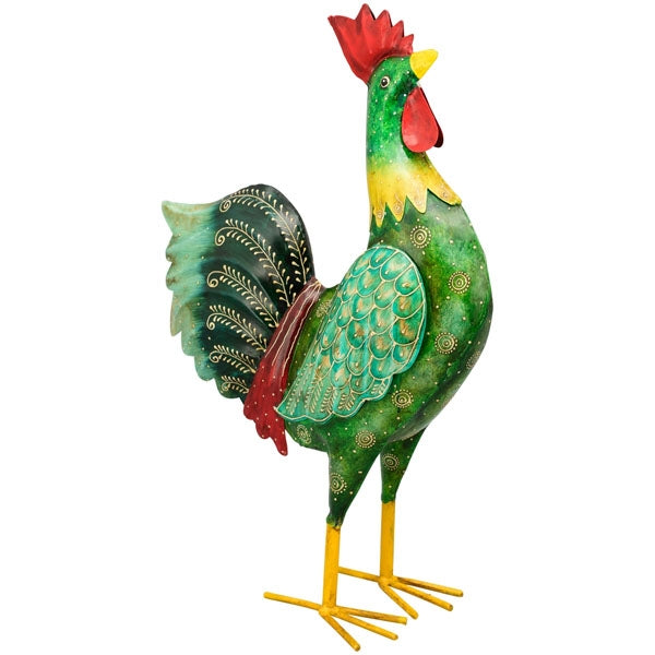 Hahn Grüntönen