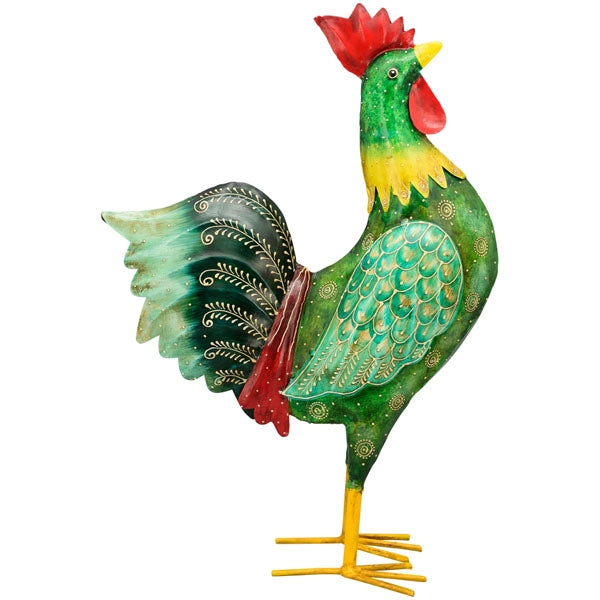Hahn Grüntönen