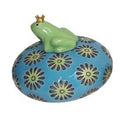 Schwimmfrosch „Dowse“ – Stoneware 8x8x6 cm