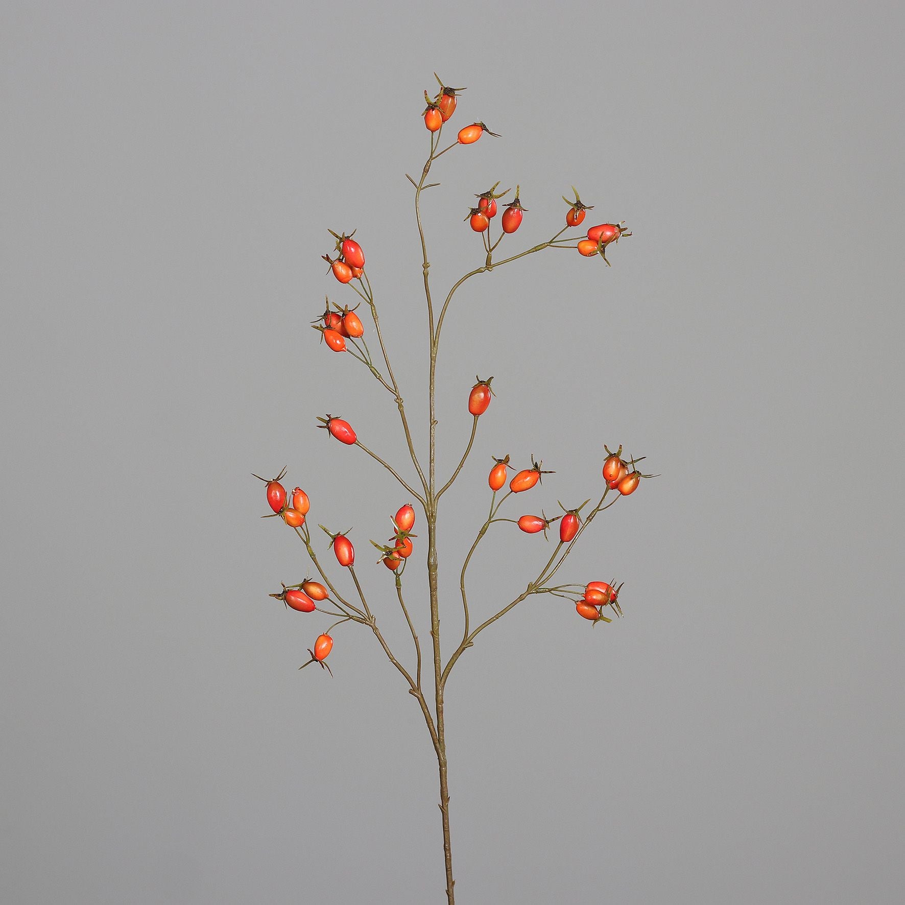 Künstlicher Hagebuttenzweig – 95 cm