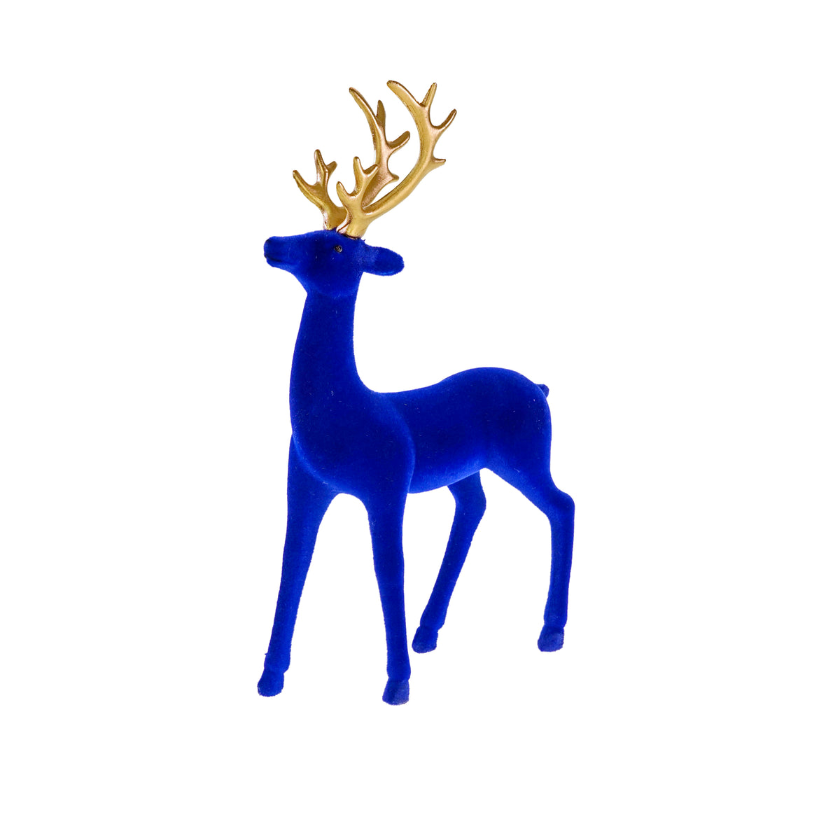 Hirsch 18 × 7 × 24,5 cm – Blau