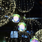 Voß LED-Glühbirne Ball 55867 – Anwendungsbeispiel 1, Kabel und Dekoration separat