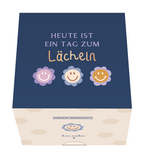 Message in a Box Lächeln
