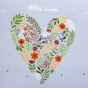 Geschenktüte klein Alles Liebe