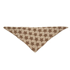 Dreieckstuch Bouclé Stern Sand