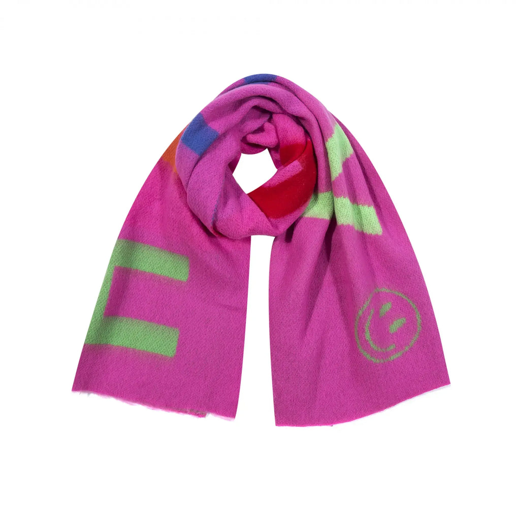 Schal Happy Pink