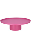 Metall-Tablett „Elias“ auf Fuß pink 50cm