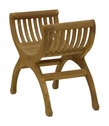 Teakholz Hocker „Yuyu“