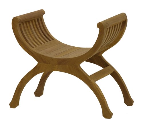 Teakholz Hocker „Yuyu“