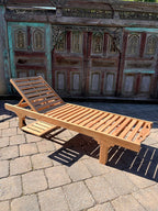 Teakholz Gartenliege