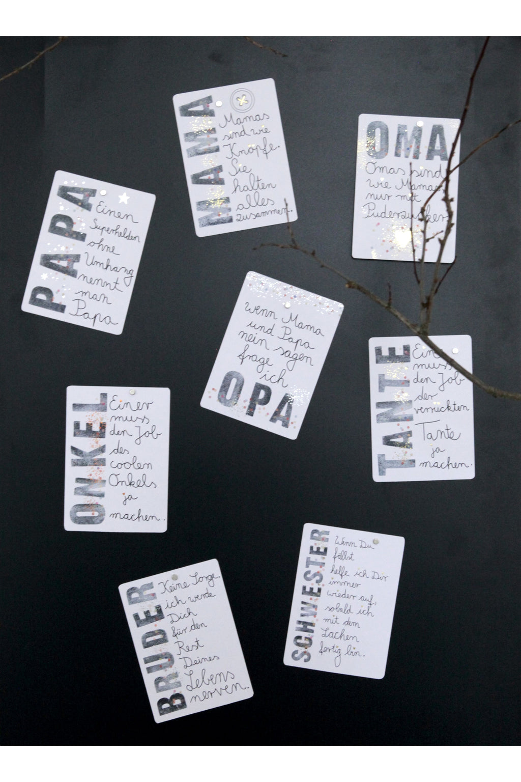 Family Postcards verschiedene Sorten
