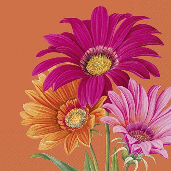 Ihr Lunch-Servietten Gerbera