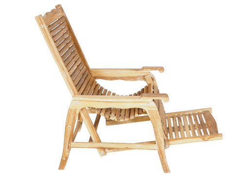 Teakholz Lazy Chair Gartenliege