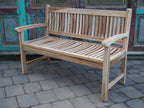 Gartenbank „Montana“ 2-Sitzer aus Teakholz