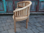 Teakholz Gartenbank „Coconut“ 3-Sitzer
