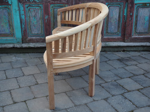 Teakholz Gartenbank „Coconut“ 3-Sitzer