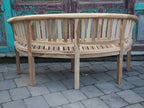 Teakholz Gartenbank „Coconut“ 3-Sitzer