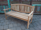 Gartenbank „Majong“ 2,5-Sitzer aus Teakholz