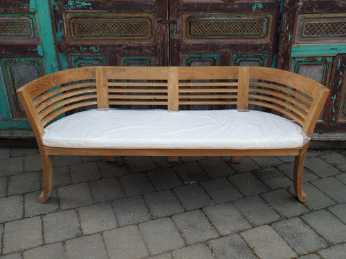 Teakholz Gartenbank „Laguna“ 3-Sitzer