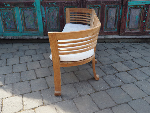 Teakholz Gartenbank „Laguna“ 3-Sitzer