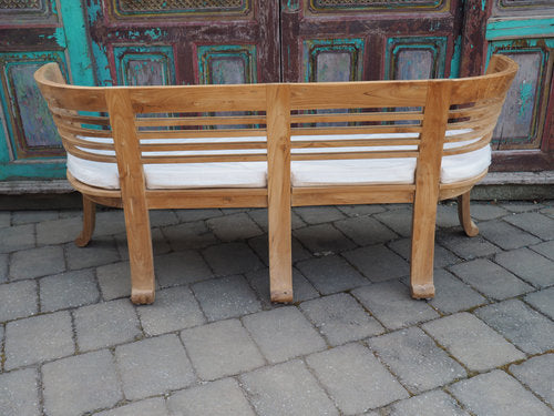 Teakholz Gartenbank „Laguna“ 3-Sitzer