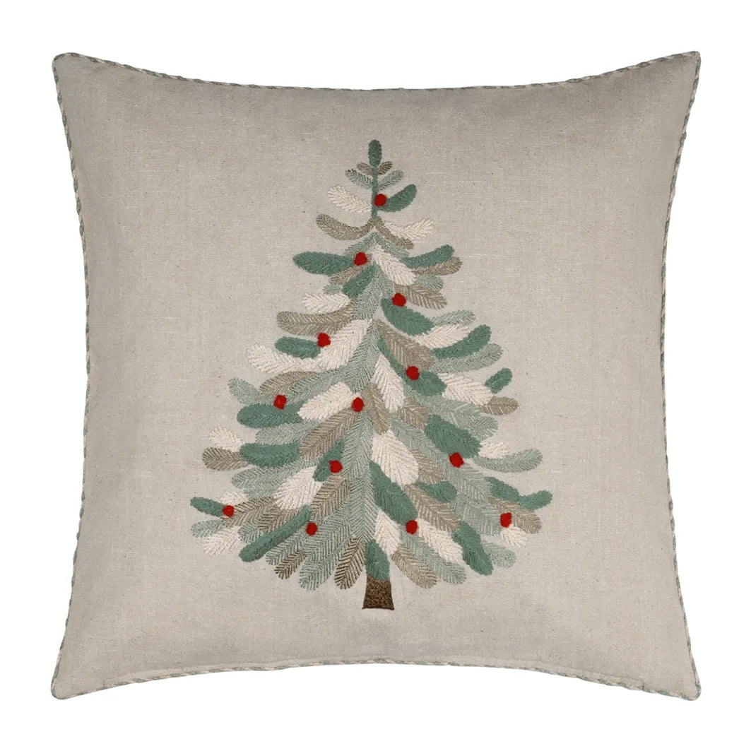 Proflax Kissenhülle Christmas Tree – Natural, 45 × 45 cm