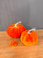 Künstlicher Kürbis  orange Größe S