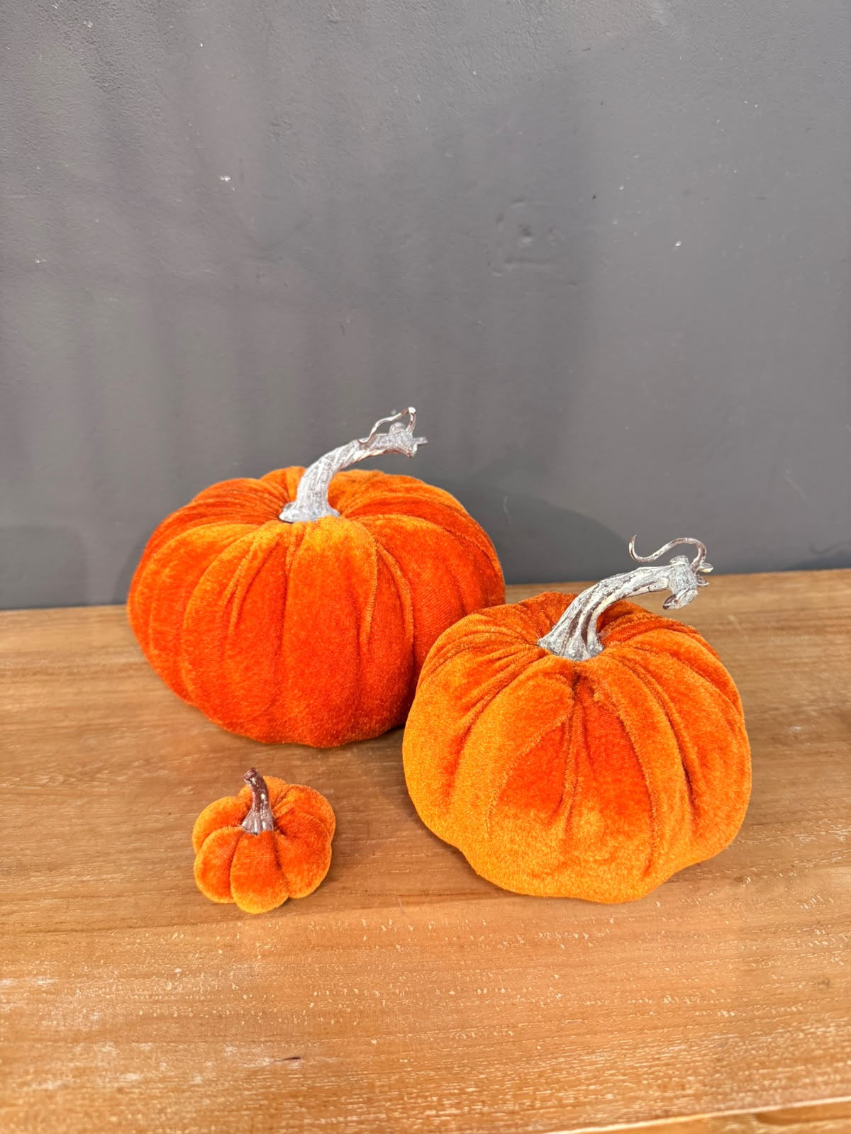Künstlicher Kürbis  orange Größe S