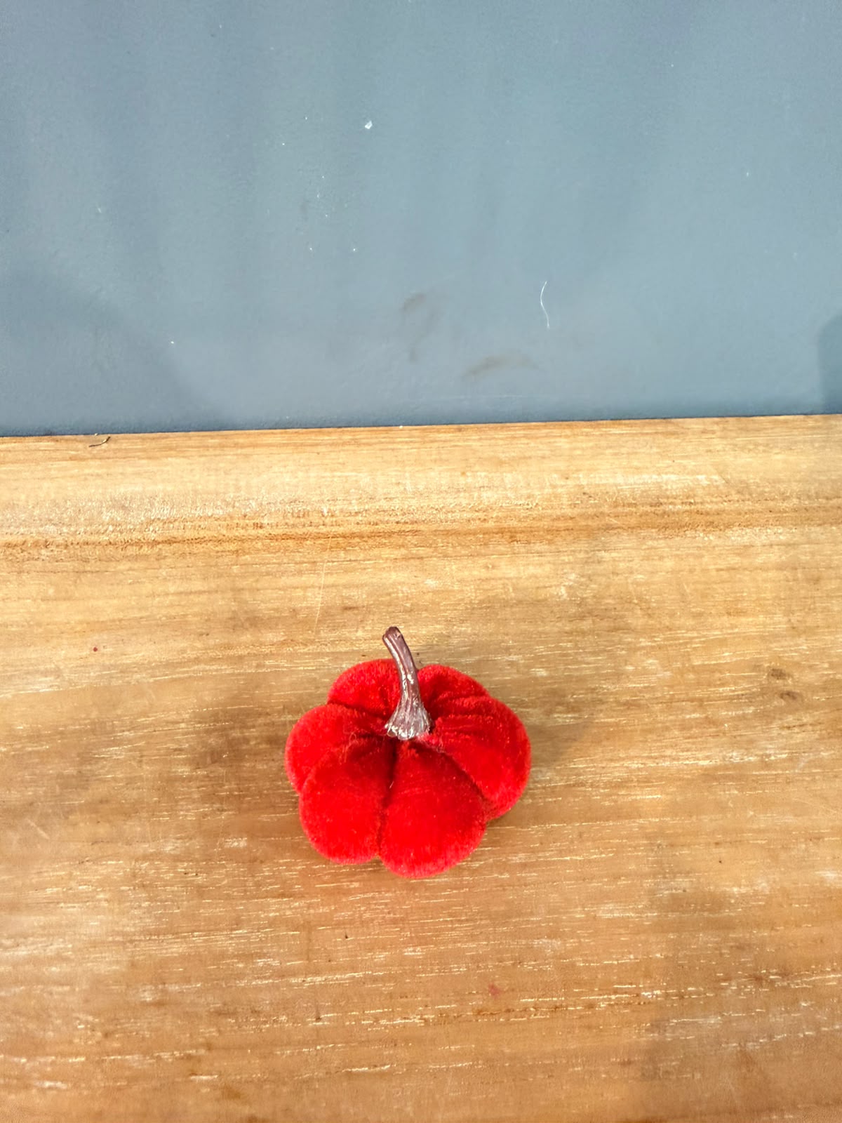 Künstlicher Kürbis  Rot Größe S