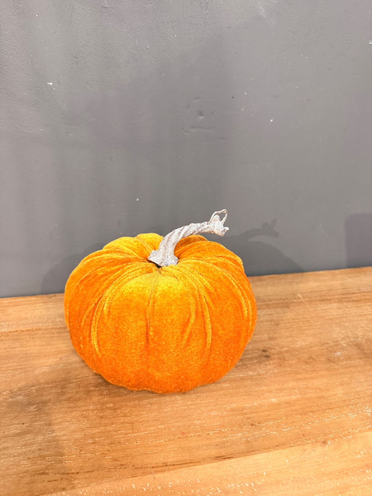 Künstlicher Kürbis  hell Orange Größe L