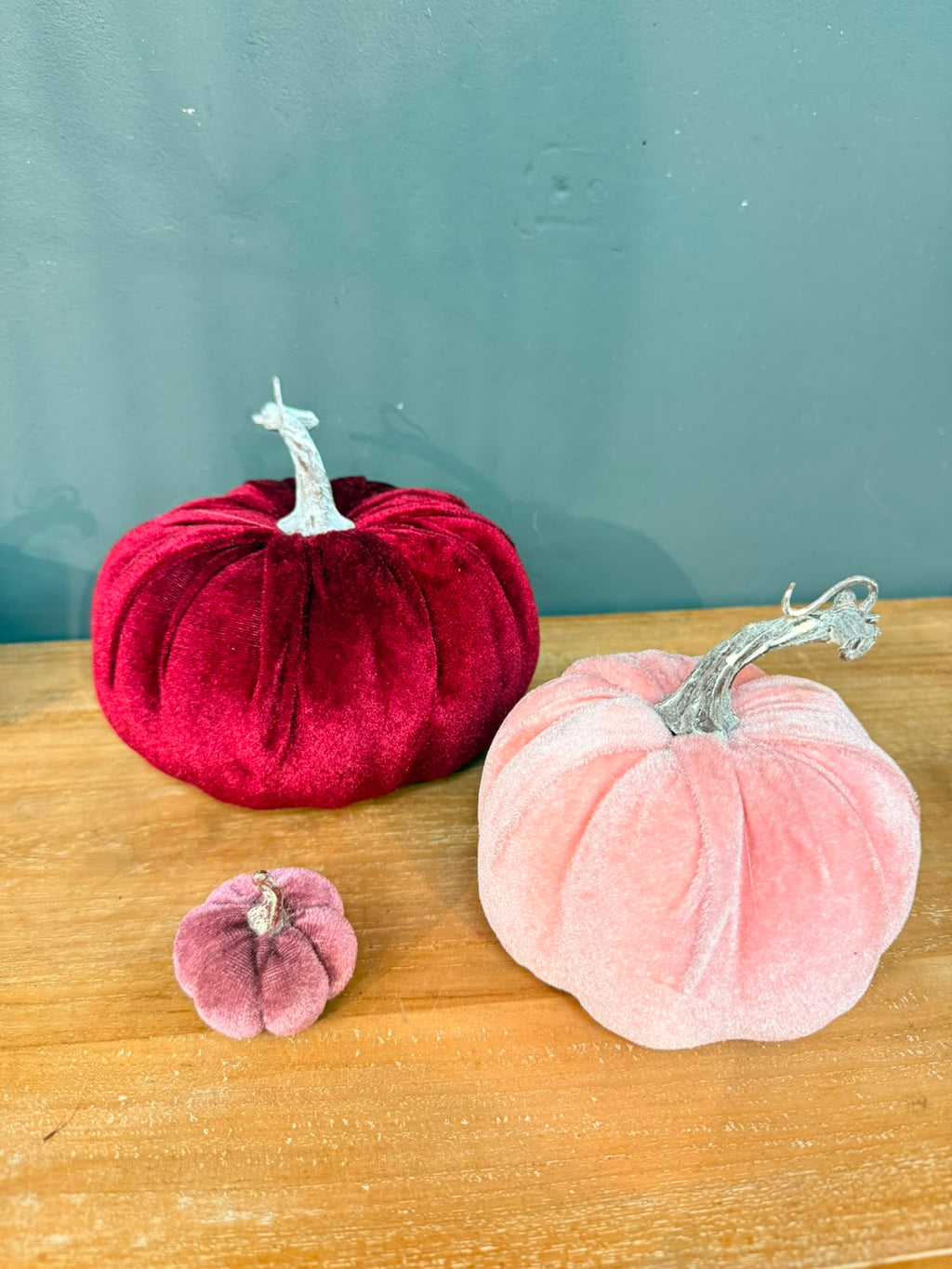 Künstlicher Kürbis hell Rosa Größe L
