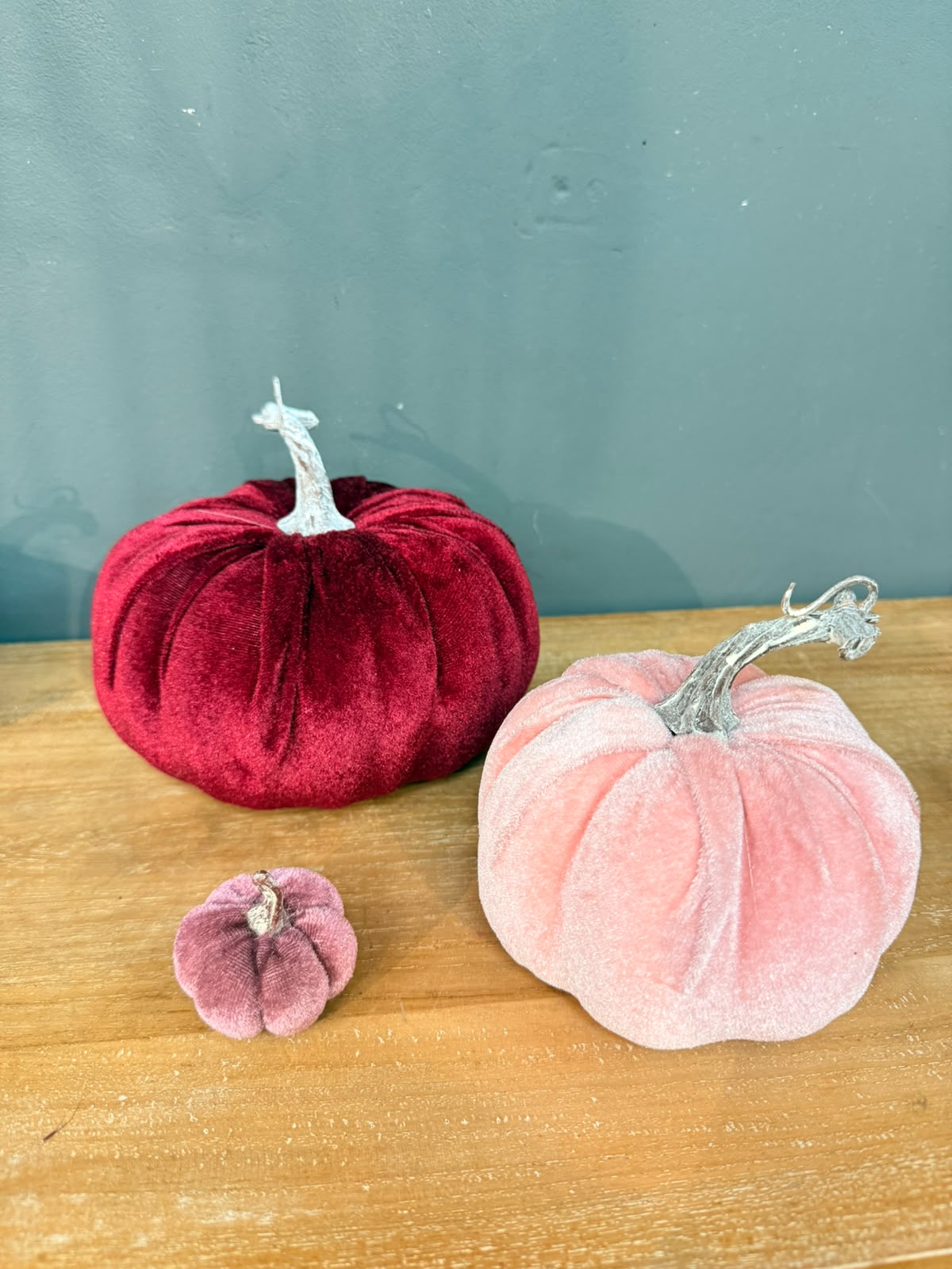 Künstlicher Kürbis hell Rosa Größe L