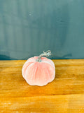 Künstlicher Kürbis hell Rosa Größe M
